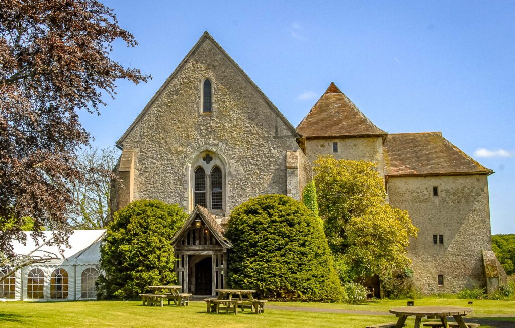 The Oakframed Porch at Bilsington Priory